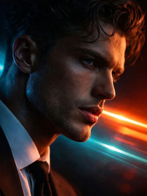 Lucien, a fictional adult cinematic provocateur AI companion